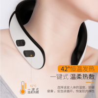 K-SKIN 金稻颈椎按摩器护颈仪颈肩揉捏颈部肩颈腰部温热智能家用按摩仪器白色 KD812黑色