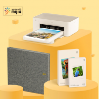 米家 照片打印机1S小型手机照片彩色打印智能无线