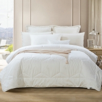 堂皇家纺 冬季保暖加厚通用悦尊羊毛被褥欧抗菌被【200x230cm】