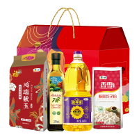 中粮福临门 中粮福临门唯粹福小厨大礼包G型 米面粮油杂粮礼盒节日团购3.5kg+1685ml