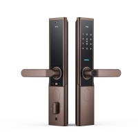 TCL 防猫眼防小黑盒 半自动 密码 指纹锁C级锁芯 智能门锁K6D