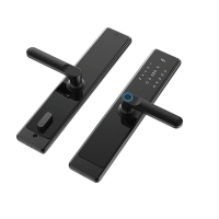 TCL 半导体指纹识别 防小黑盒 C级锁芯智能门锁 K5F