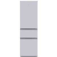 TCL 215升 抗菌环保内胆 三门养鲜冰箱 闪白银   BCD-215TC