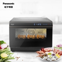 松下 蒸烤箱烤箱家用蒸烤一体机多功能智能电烤箱30升