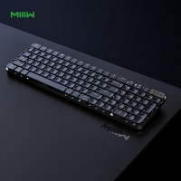 米物 矮轴机械键盘PRO K10 超薄键盘办公游戏ipad平板键盘