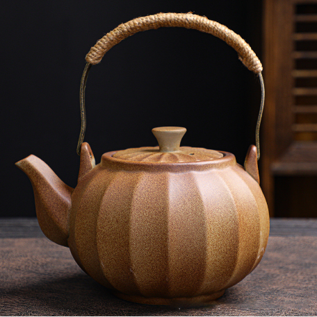 允烁陶瓷 复古典雅 | 提梁壶茶具