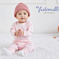 拉比 趣味旅途2件套儿童内衣套装纯棉男童春秋宝宝秋衣女童婴儿衣服睡衣