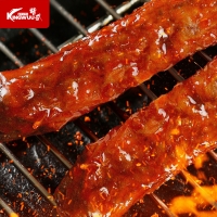 精武手撕整根烤脖40g*5根 休闲食品零食独立真空包装 香辣麻辣烧烤味