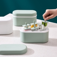 雪糕模具 8只冰棒模具配绿色外盒 6只冰棒模具配白色外盒