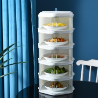 可拆卸保温菜罩防苍蝇防尘双开门家用多层饭菜罩剩菜盖菜罩