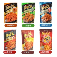 VFOODS MIX脆脆条香辣鸡味虾条泰国进口办公怀旧休闲儿童膨化零食*10包