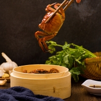 【活蟹】天匠食鲜工坊大闸蟹一帆风顺大闸蟹礼盒 公蟹3.0两 母蟹2.0两 3对6只